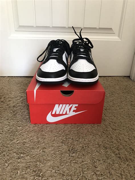 nike dunk panda sizing|Nike panda dunks men's.